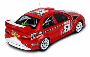 MITSUBISHI CARISMA GT EVO VI #2 MARLBORO MITSUBISHI RALLIART LOIX/SMEETS 4 МЕСТО RALLY SAN REMO 1999 — фото 5