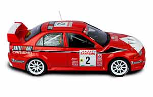MITSUBISHI CARISMA GT EVO VI #2 MARLBORO MITSUBISHI RALLIART LOIX/SMEETS 4 МЕСТО RALLY SAN REMO 1999 — фото 6