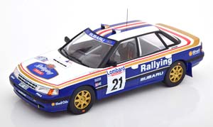 SUBARU LEGACY RS NO 21 RAC RALLY 1991