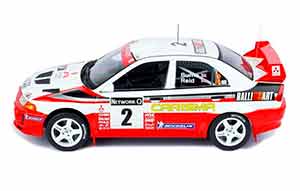 MITSUBISHI CARISMA GT EVO V #2 MITSUBISHI RALLIART R.BURNS/R.REID ПОБЕДИТЕЛЬ RAC RALLY 1998 — фото 3