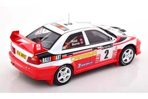 MITSUBISHI CARISMA GT EVO V #2 MITSUBISHI RALLIART R.BURNS/R.REID ПОБЕДИТЕЛЬ RAC RALLY 1998 — фото 2