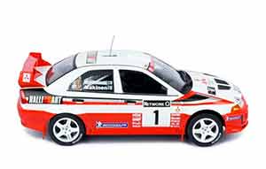 MITSUBISHI LANCER EVO V #1 MITSUBISHI RALLIART MAKINEN/MANNISENMAKI RAC RALLY ЧЕМПИОН МИРА 1998 — фото 3