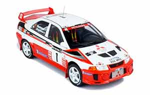 MITSUBISHI LANCER EVO V #1 MITSUBISHI RALLIART MAKINEN/MANNISENMAKI RAC RALLY ЧЕМПИОН МИРА 1998 — фото 4