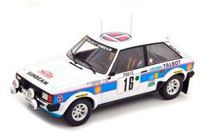 TALBOT SUNBEAM LOTUS NO 16 RALLY MONTE CARLO 1981
