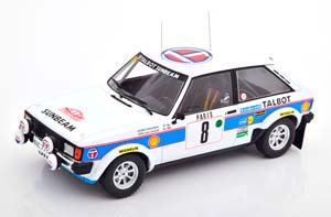 TALBOT SUNBEAM LOTUS NO 8 RALLY MONTE CARLO 1981 — фото 1