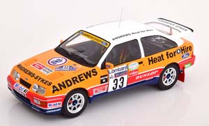 FORD SIERRA RS COSWORTH NO 33 LOMBARD RAC RALLY 1989