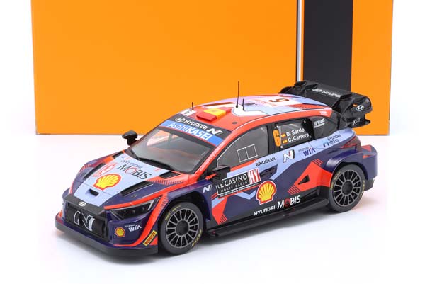 HYUNDAI I20 N RALLY1 #6 RALLYE MONTE CARLO 2023 SORDO, CARRERA / ХЕНДЭ I20 RALLY1 РАЛЛИ МОНТЕ-КАРЛО СОРДО КАРРЕРА — фото 3