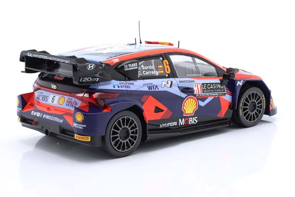 HYUNDAI I20 N RALLY1 #6 RALLYE MONTE CARLO 2023 SORDO, CARRERA / ХЕНДЭ I20 RALLY1 РАЛЛИ МОНТЕ-КАРЛО СОРДО КАРРЕРА — фото 2