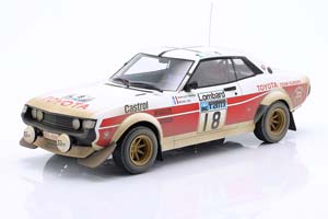 TOYOTA CELICA 2000 GT (RA21) NO 18 RAC RALLY 1977 DIRTY VERSION