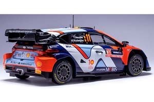 HYUNDAI I20 N RALLY1 #11 "HYUNDAI SHELL MOBIS WRT" NEUVILLE/WYDAEGHE 4 МЕСТО RALLY SWEDEN ЧЕМПИОН МИРА 2024 — фото 2