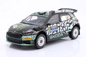 SKODA FABIA RS RALLY2 #20 7TH RALLY KENYA 2024 SOLBERG/EDMONDSON
