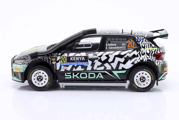 ŠKODA FABIA RS RALLY2 #20 7TH RALLY KENYA 2024 SOLBERG, EDMONDSON / КОДА ФАБИА RS RALLY2 7 МЕСТО РАЛЛИ КЕНЯ СОЛБЕРГ ЕДМОНДСОН — фото 4