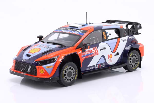 HYUNDAI I20 N RALLY1 HYBRID #8 3RD RALLYE CHILE 2024 TÄNAK, JÄRVEOJA / ХЕНДЭ I20 RALLY1 ГИБРИД 3 МЕСТО РАЛЛИ ЧИЛЕ ТАНАК ДЖАРВЕОДЖА