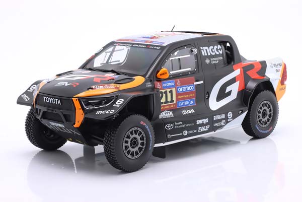 TOYOTA GR DKR HILUX EVO #211 2ND RALLYE DAKAR 2025 LATEGAN, CUMMINGS / ТОЙОТА ГР ДКР ХИЛУКС ЭВО 2 МЕСТО РАЛЛИ ДАКАР ЛАТЕГАН КУММИНГС