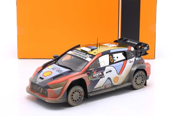 HYUNDAI I20 N RALLY1 #8 2ND SAFARI RALLYE 2025 DIRTY VERSION / ХЕНДЭ I20 RALLY1 2 МЕСТО САФАРИ РАЛЛИ ГРЯЗНАЯ ВЕРСИЯ — фото 3