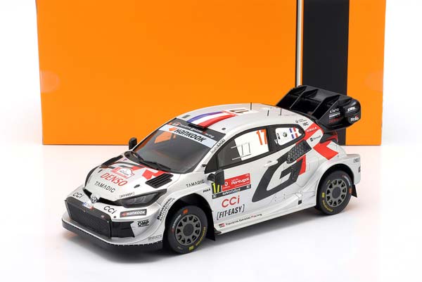 TOYOTA GR YARIS RALLY1 #17 WINNER RALLYE PORTUGAL WRC CHAMPION 2025 OGIER, LANDAIS / ТОЙОТА ГР ЯРИС RALLY1 ПОБЕДИТЕЛЬ РАЛЛИ ПОРТУГАЛ ЧЕМПИОН ОЖЬЕ ЛАНДАЙС — фото 3