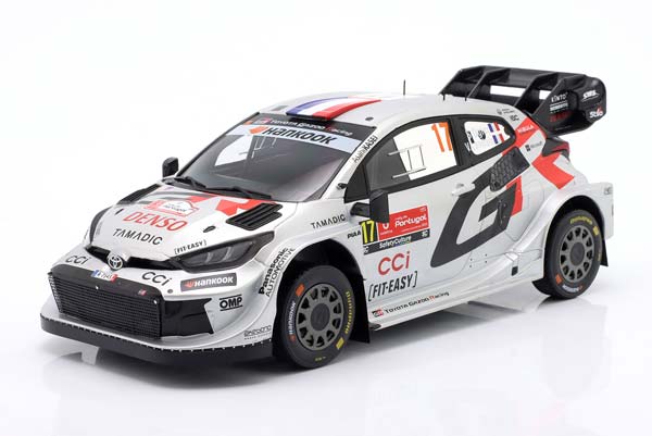 TOYOTA GR YARIS RALLY1 #17 WINNER RALLYE PORTUGAL WRC CHAMPION 2025 OGIER, LANDAIS / ТОЙОТА ГР ЯРИС RALLY1 ПОБЕДИТЕЛЬ РАЛЛИ ПОРТУГАЛ ЧЕМПИОН ОЖЬЕ ЛАНДАЙС