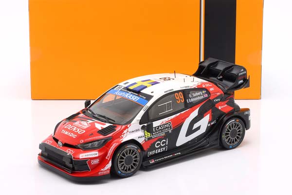 TOYOTA GR YARIS RALLY1 #99 WINNER RALLYE MONTE CARLO 2026 SOLBERG, EDMONDSON / ТОЙОТА ГР ЯРИС RALLY1 ПОБЕДИТЕЛЬ РАЛЛИ МОНТЕ-КАРЛО СОЛБЕРГ ЕДМОНДСОН — фото 3