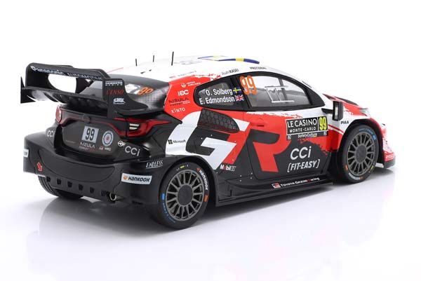 TOYOTA GR YARIS RALLY1 #99 WINNER RALLYE MONTE CARLO 2026 SOLBERG, EDMONDSON / ТОЙОТА ГР ЯРИС RALLY1 ПОБЕДИТЕЛЬ РАЛЛИ МОНТЕ-КАРЛО СОЛБЕРГ ЕДМОНДСОН — фото 2