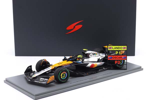 MCLAREN MCL39 #4 WINNER BRITISH GP FORMULA 1 WORLD CHAMPION 2025 LANDO NORRIS / МАКЛАРЕН MCL39 ПОБЕДИТЕЛЬ ГРАН-ПРИ ВЕЛИКОБРИТАНИИ ФОРМУЛА-1 ЧЕМПИОН МИРА ЛАНДО НОРРИС — фото 3