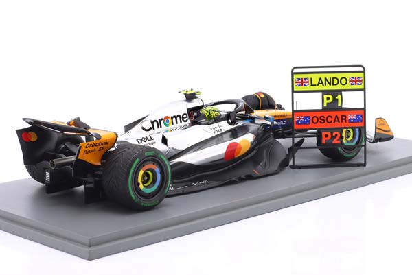 MCLAREN MCL39 #4 WINNER BRITISH GP FORMULA 1 WORLD CHAMPION 2025 LANDO NORRIS / МАКЛАРЕН MCL39 ПОБЕДИТЕЛЬ ГРАН-ПРИ ВЕЛИКОБРИТАНИИ ФОРМУЛА-1 ЧЕМПИОН МИРА ЛАНДО НОРРИС — фото 2