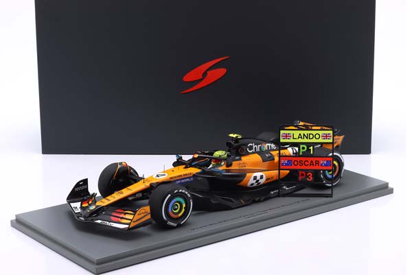 MCLAREN MCL39 #4 WINNER MONACO GP FORMULA 1 WORLD CHAMPION 2025 LANDO NORRIS / МАКЛАРЕН MCL39 ПОБЕДИТЕЛЬ ГРАН-ПРИ МОНАКО ФОРМУЛА-1 ЧЕМПИОН МИРА ЛАНДО НОРРИС — фото 3