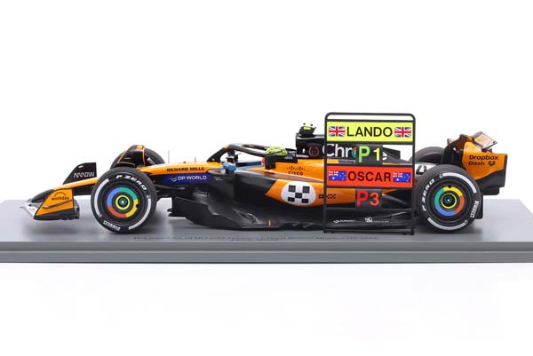 MCLAREN MCL39 #4 WINNER MONACO GP FORMULA 1 WORLD CHAMPION 2025 LANDO NORRIS / МАКЛАРЕН MCL39 ПОБЕДИТЕЛЬ ГРАН-ПРИ МОНАКО ФОРМУЛА-1 ЧЕМПИОН МИРА ЛАНДО НОРРИС — фото 4