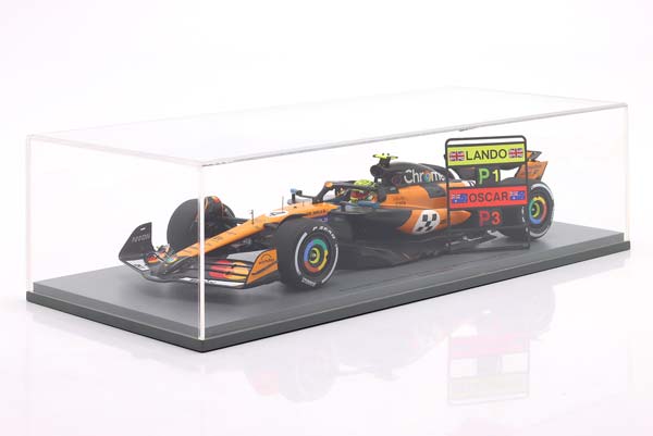 MCLAREN MCL39 #4 WINNER MONACO GP FORMULA 1 WORLD CHAMPION 2025 LANDO NORRIS / МАКЛАРЕН MCL39 ПОБЕДИТЕЛЬ ГРАН-ПРИ МОНАКО ФОРМУЛА-1 ЧЕМПИОН МИРА ЛАНДО НОРРИС — фото 7