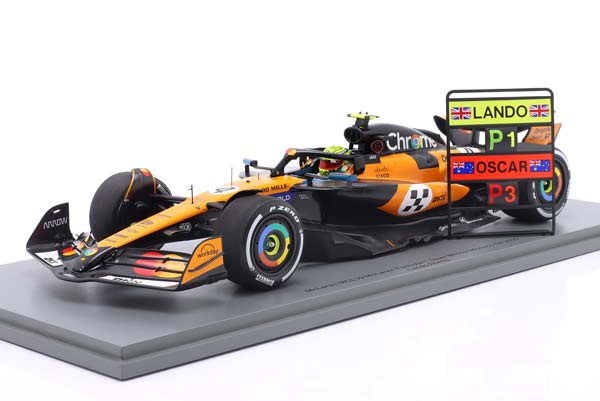 MCLAREN MCL39 #4 WINNER MONACO GP FORMULA 1 WORLD CHAMPION 2025 LANDO NORRIS / МАКЛАРЕН MCL39 ПОБЕДИТЕЛЬ ГРАН-ПРИ МОНАКО ФОРМУЛА-1 ЧЕМПИОН МИРА ЛАНДО НОРРИС
