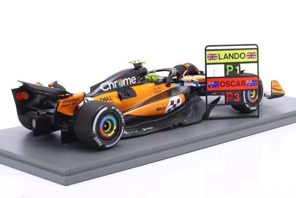 MCLAREN MCL39 #4 WINNER MONACO GP FORMULA 1 WORLD CHAMPION 2025 LANDO NORRIS / МАКЛАРЕН MCL39 ПОБЕДИТЕЛЬ ГРАН-ПРИ МОНАКО ФОРМУЛА-1 ЧЕМПИОН МИРА ЛАНДО НОРРИС — фото 2