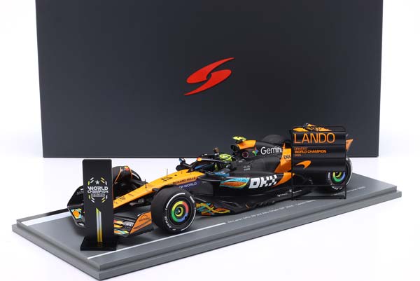 MCLAREN MCL39 #4 3RD ABU DHABI GP FORMULA 1 WORLD CHAMPION 2025 LANDO NORRIS / МАКЛАРЕН MCL39 3 МЕСТО АБУ-ДАБИ ГРАН-ПРИ ФОРМУЛА-1 ЧЕМПИОН МИРА ЛАНДО НОРРИС — фото 3