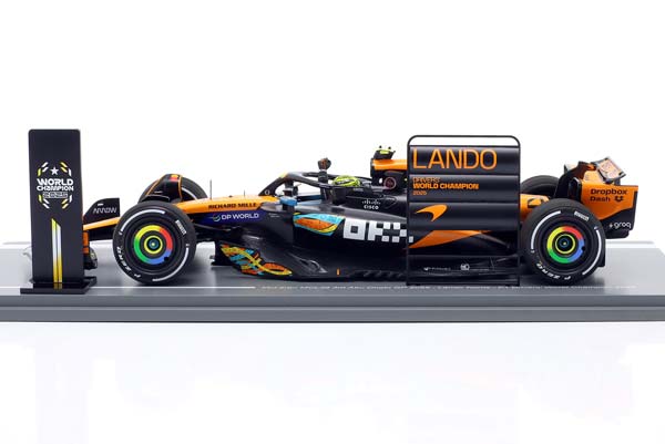 MCLAREN MCL39 #4 3RD ABU DHABI GP FORMULA 1 WORLD CHAMPION 2025 LANDO NORRIS / МАКЛАРЕН MCL39 3 МЕСТО АБУ-ДАБИ ГРАН-ПРИ ФОРМУЛА-1 ЧЕМПИОН МИРА ЛАНДО НОРРИС — фото 4