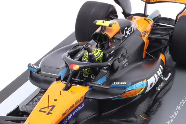 MCLAREN MCL39 #4 3RD ABU DHABI GP FORMULA 1 WORLD CHAMPION 2025 LANDO NORRIS / МАКЛАРЕН MCL39 3 МЕСТО АБУ-ДАБИ ГРАН-ПРИ ФОРМУЛА-1 ЧЕМПИОН МИРА ЛАНДО НОРРИС — фото 5