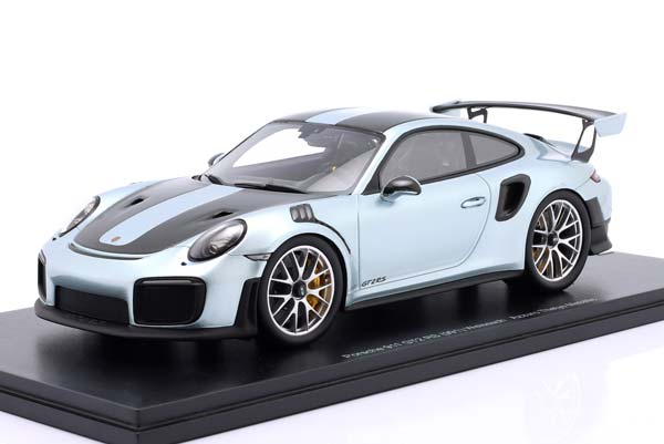 PORSCHE 911 (991) GT2 RS WEISSACH PACKAGE AZZURO THETYS METALLIC / ПОРШЕ 911 991 ГТ2 RS ПАКЕТ ВАЙСАХ АЗЗУРО ТЕТЙС МЕТАЛЛИК