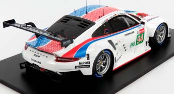 PORSCHE 911 991 RSR 4.0- FLAT-6 TEAM PORSCHE GT N94 24H LE MANS (2019) S.MULLER - M.JAMINET - D.OLSEN, WHITE — фото 2