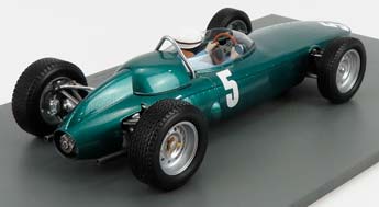 BRM F1 N5 MONACO GP (1963) R.GINTHER, GREEN MET — фото 2