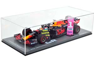 RED BULL RB16B WINNER GP ABU DHABI (WORLD CHAMPION VERSTAPPEN) 2021 ГОДА / РЕД БУЛЛ РБ16 (МАКС ФЕРСТАППЕН ЧЕМПИОН МИРА) БОКС В КОМПЛЕКТЕ — фото 7