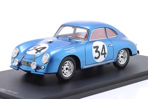 PORSCHE 356 A NO 34 24H LE MANS 1956