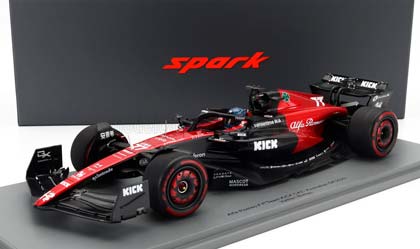 ALFA ROMEO F1 C43 TEAM STAKE N 77 AUSTRALIAN GP (2023) VALTTERI BOTTAS, BLACK RED