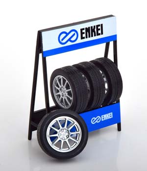 TIRES КОМПЛЕКТ ДИСКОВ И ШИН ENKEI МАТЕРИАЛ: ПЛАСТИК — фото 1