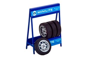 TIRES КОМПЛЕКТ КОЛЕС И ШИН MINI LITE МАТЕРИАЛ: ПЛАСТИК — фото 1