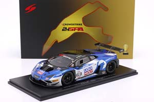 LAMBORGHINI HURACÁN GT3 EVO 2 #63 WINNER 24H SPA 2025 GRT GRASSER RACING TEAM / ЛАМБОРГИНИ УРАКАН ГТ3 ЭВО 2 ПОБЕДИТЕЛЬ 24 ЧАСА СПА ГРТ ГРАССЕР КОМАНДА — фото 3