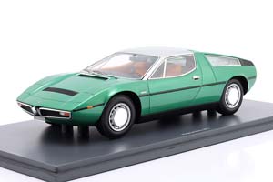 MASERATI BORAYEAR 1973 LIGHT GREEN METALLIC / МАЗЕРАТИ БОРАЙИР СВЕТЛЫЙ ЗЕЛЕНЫЙ МЕТАЛЛИК СВЕТЛО