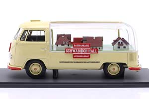 VOLKSWAGEN T1 ADVERTISING VAN SCHWÄBISCH HALL 1954 BEIGE / ФОЛЬКСВАГЕН T1 РЕКЛАМНЫЙ ФУРГОН ШВЕБИШ ХАЛЛ БЕЖЕВЫЙ — фото 4