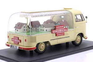 VOLKSWAGEN T1 ADVERTISING VAN SCHWÄBISCH HALL 1954 BEIGE / ФОЛЬКСВАГЕН T1 РЕКЛАМНЫЙ ФУРГОН ШВЕБИШ ХАЛЛ БЕЖЕВЫЙ — фото 2