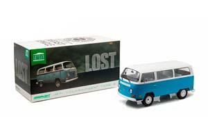 VW VOLKSWAGEN BUS T2B TV SERIES LOST DHARMA VAN 1971 LIGHT BLUE/WHITE (FROM THE TV SERIES STAYING ALIVE) — фото 3