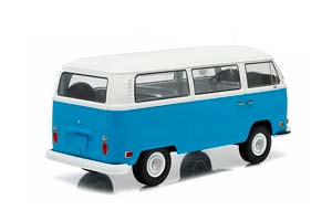 VW VOLKSWAGEN BUS T2B TV SERIES LOST DHARMA VAN 1971 LIGHT BLUE/WHITE (FROM THE TV SERIES STAYING ALIVE) — фото 2