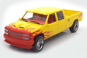CHEVROLET SILVERADO C 2500 CREW CAB FROM MOVIE KILL BILL 1997 YELLOW — фото 3