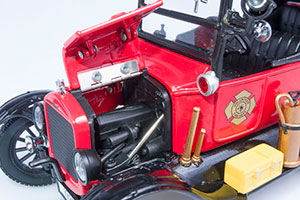 FORD MODEL T TOURING FIRE CHIEF 1925 RED — фото 15