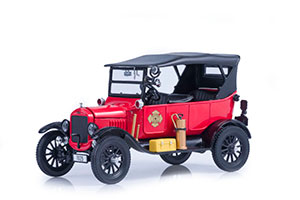 FORD MODEL T TOURING FIRE CHIEF 1925 RED